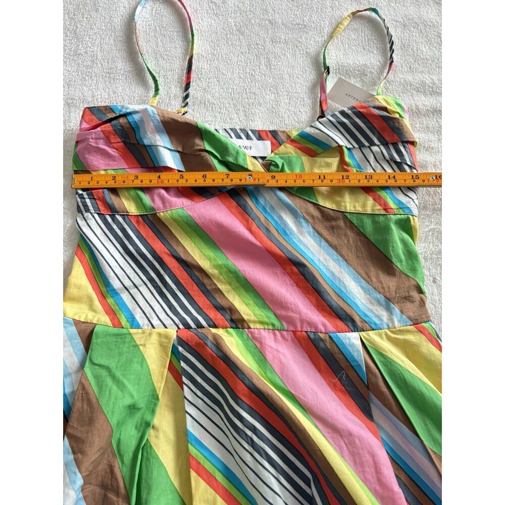 Anthropologie S/W/F Fitted Balloon Mini Dress Sz Lg La Fiesta - Picture 7 of 8
